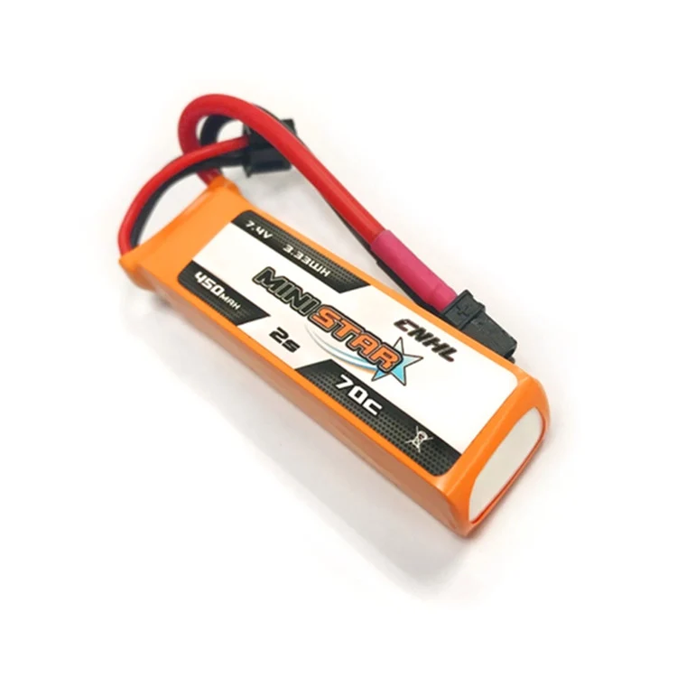CNHL MiniStar 450mAh 7,4V 2S 70C Lipo Akku mit XT30U