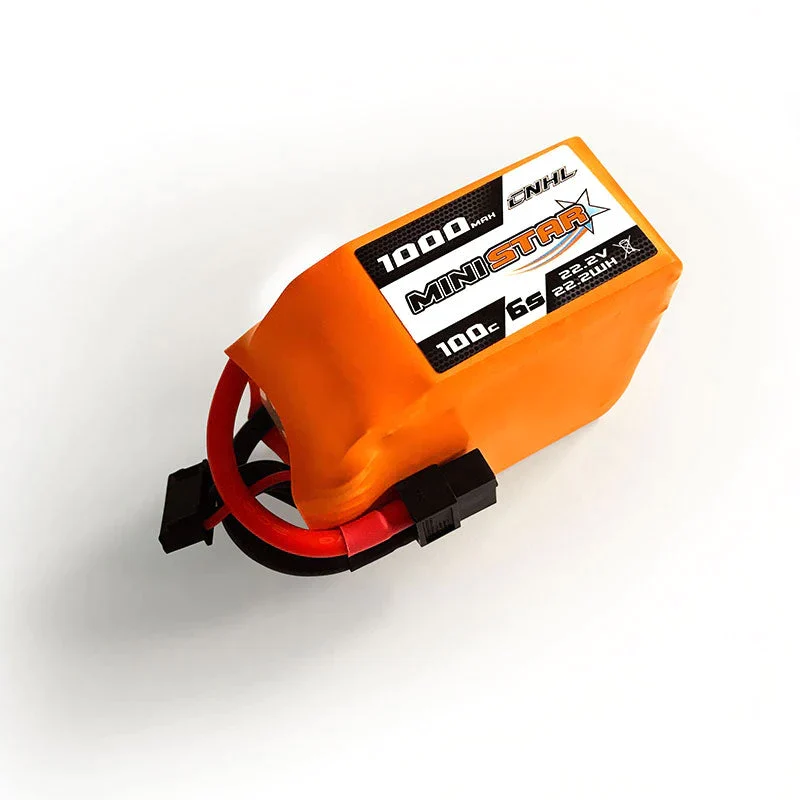 CNHL MiniStar 6S 1000mAh 22,2V 6S 100C Lipo-Akku XT60-Stecker