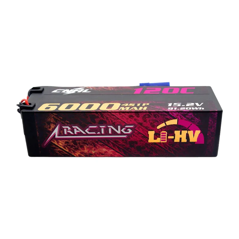 CNHL LiHV 6000mAh 15,2V 4S 120C HV Hartschalen-Lipo-Akku EC5-Stecker
