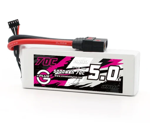 CNHL G+Plus 5000mAh 14,8V 4S 70C Lipo Akku mit QS8 Stecker