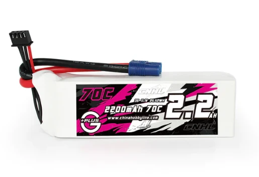 CNHL G+Plus 2200mAh 11,1V 3S 70C Lipo Akku mit EC3 Stecker