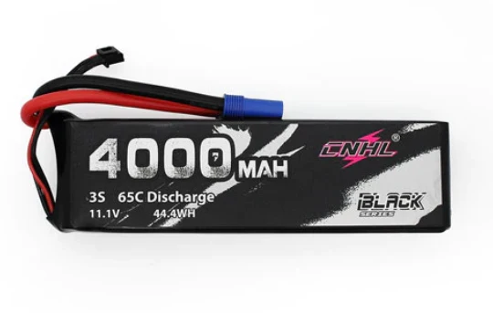 CNHL Black Series 3S 4000mAh 11,1V 65C EC5 Lipo Akku