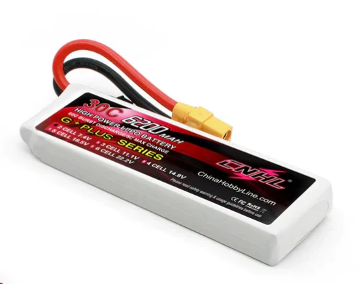 CNHL 6200mAh 7,4V 2S 30C Lipo Akku mit XT90 Stecker