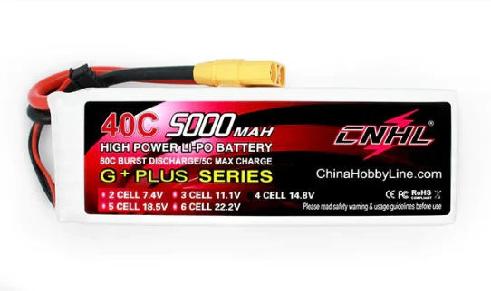 CNHL 4S 5000mAh 14,8V 40C XT90