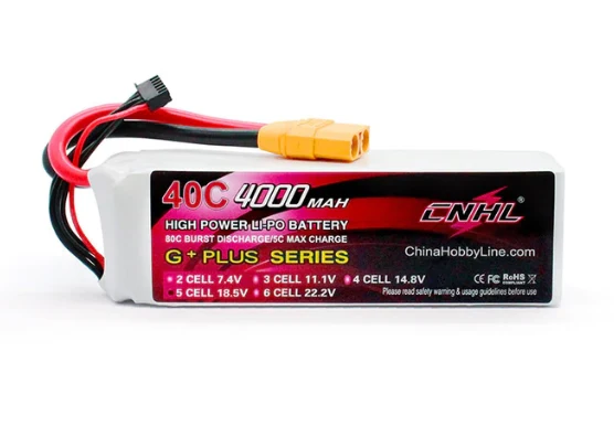 CNHL 5S 4000mAh 18,5V 40C XT90 Lipo Akku