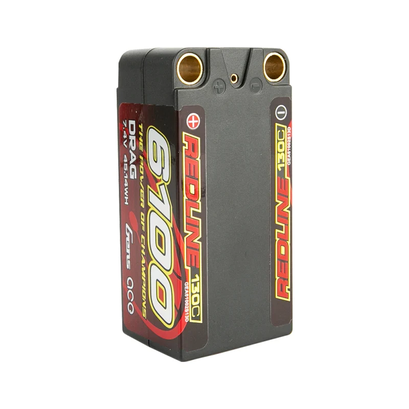 Gens Ace Redline Series 6100mAh 7,4V 130C 2S2P HardCase 71# LiPo Akku