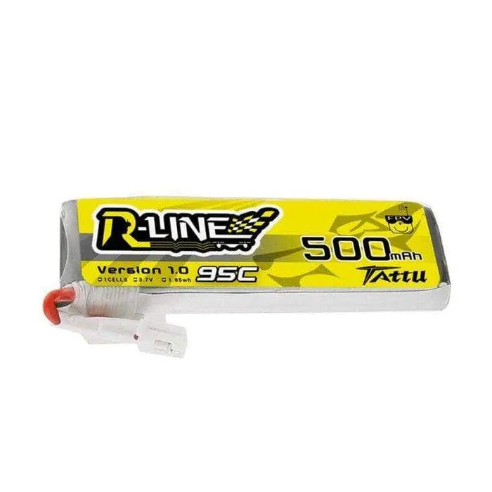 Tattu R-Line 500mAh 3.7V 1S1P 95C Lipo Akku