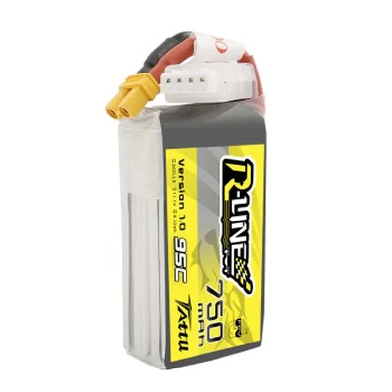 Tattu R-Line 750mAh 11.1V 3S1P 95C Lipo Akku mit XT30 Stecker