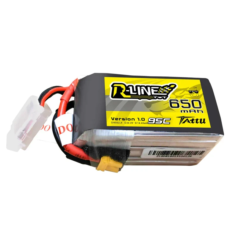 Tattu R-Line 650mAh 11.1V 3S1P 95C Lipo Akku