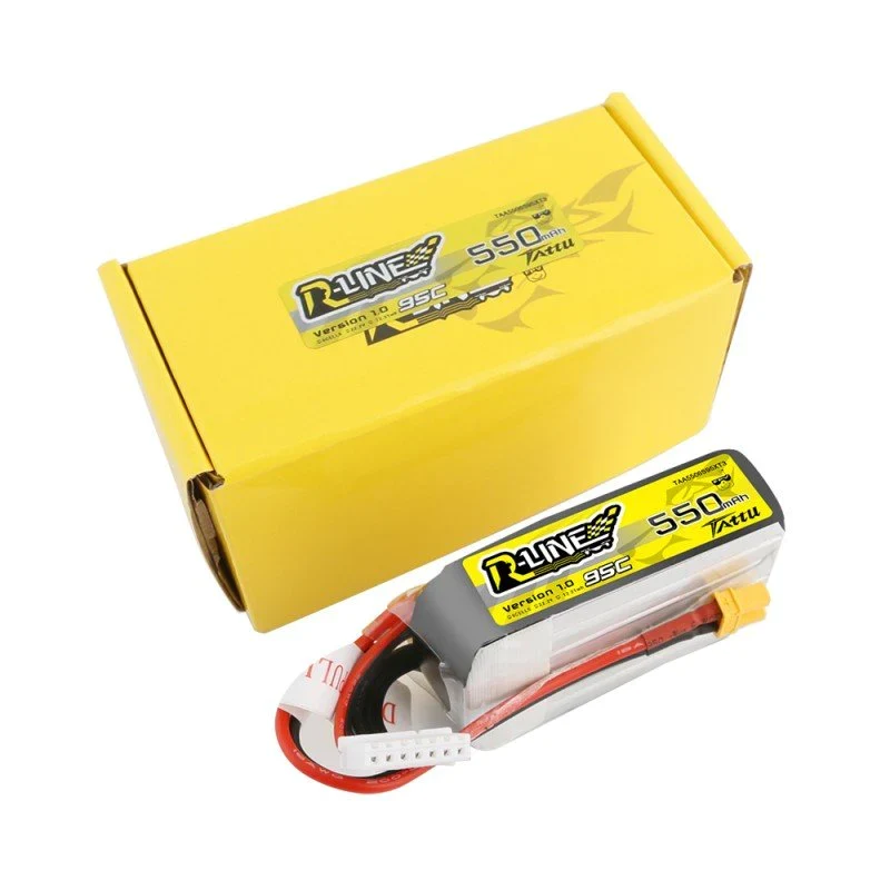 Tattu R-Line 550mAh 22.2V 6S1P 95C Lipo Akku mit XT30