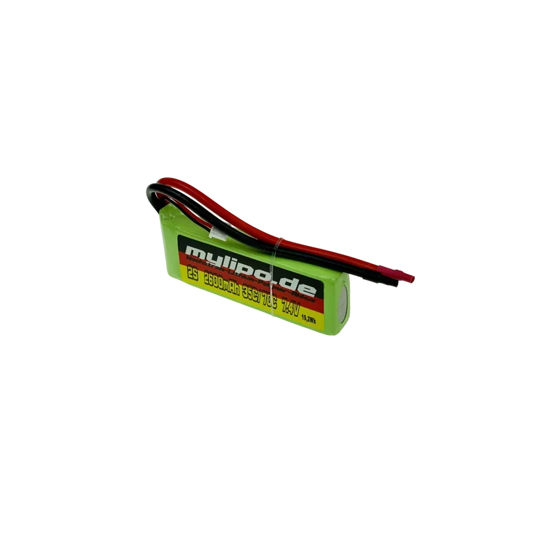 Mylipo Lipo Akku 2600mAh 7,4V 2S 35C/70C kompakt