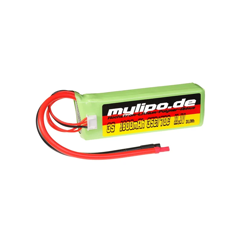 Mylipo Lipo Akku 1800mAh 11,1V 35C/70C