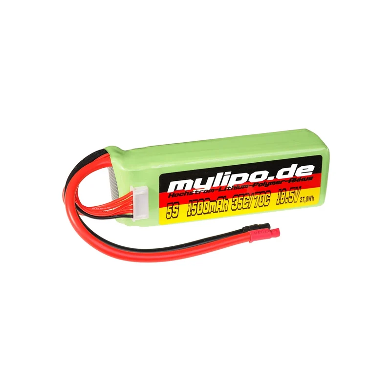 MyLipo Lipo Akku 1500mAh 18,5V 5S 35C/70C