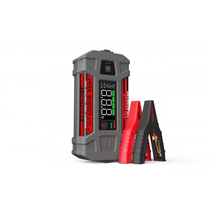Lokithor 3000A 12V 88,8 Wh Lithium-Starthilfe