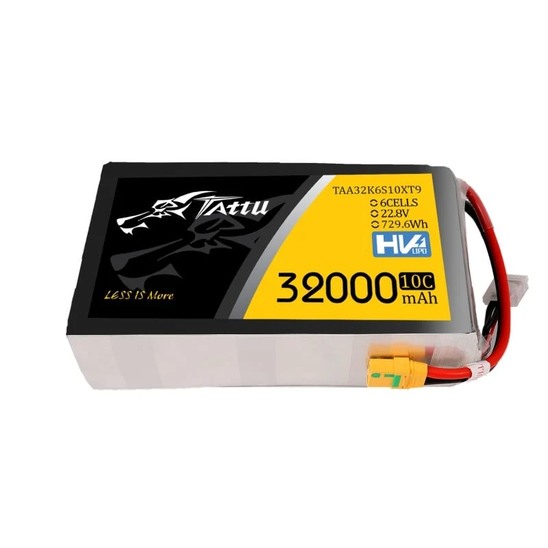 Tattu 32000 mAh 22,8V 10C 6S1P Lipo-Akku mit XT90-S