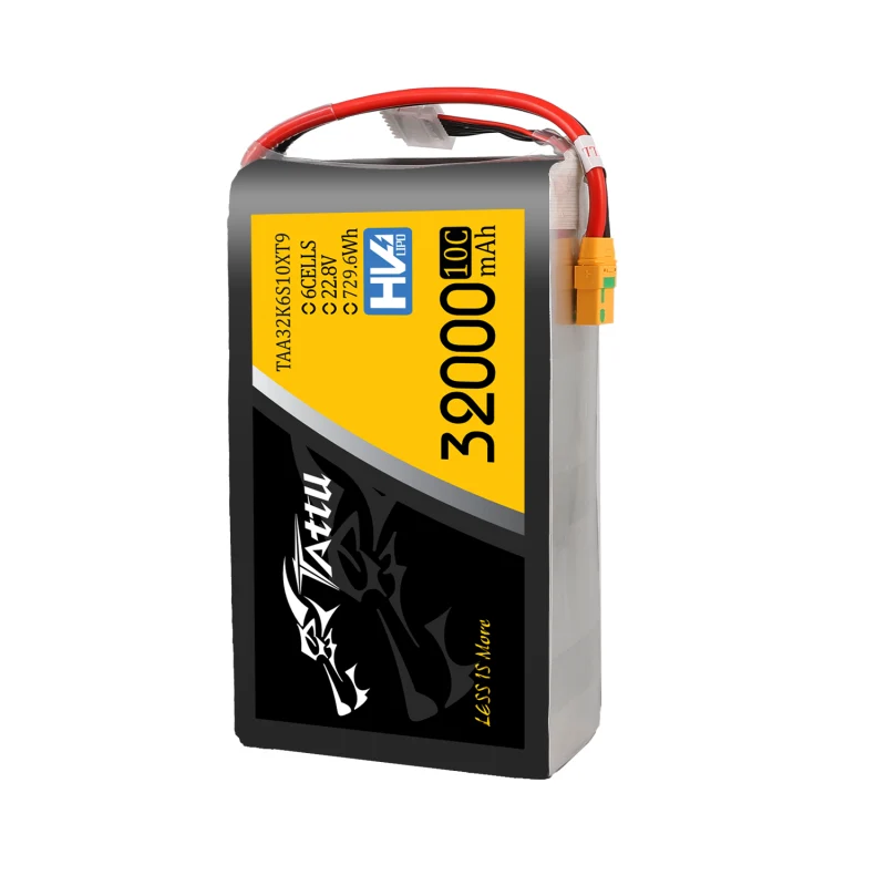 Tattu 32000 mAh 22,8V 10C 6S1P Lipo-Akku mit XT90-S