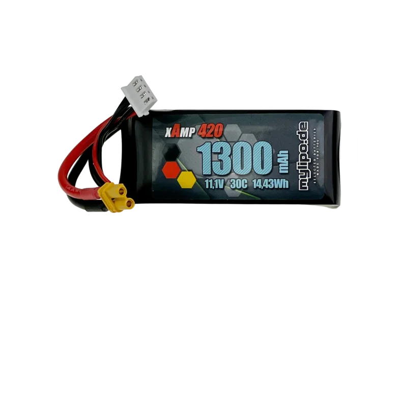 MyLipo Lipo Akku 1300mAh 3S 11,1V 30C XT30 (T-Rex 300X)