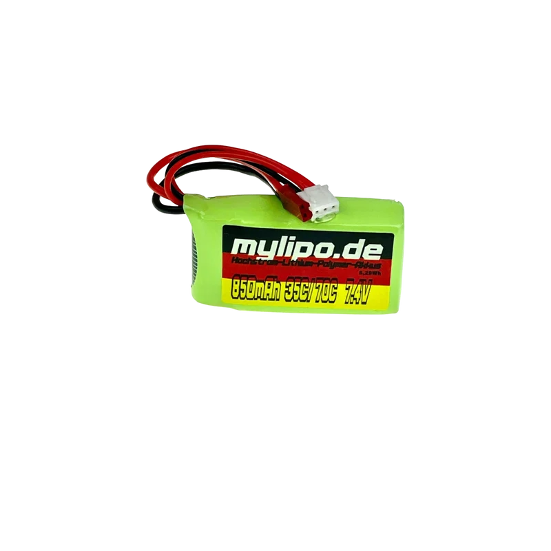 Mylipo Lipo Akku 850mAh 7,4V 35C/70C JST Stecker