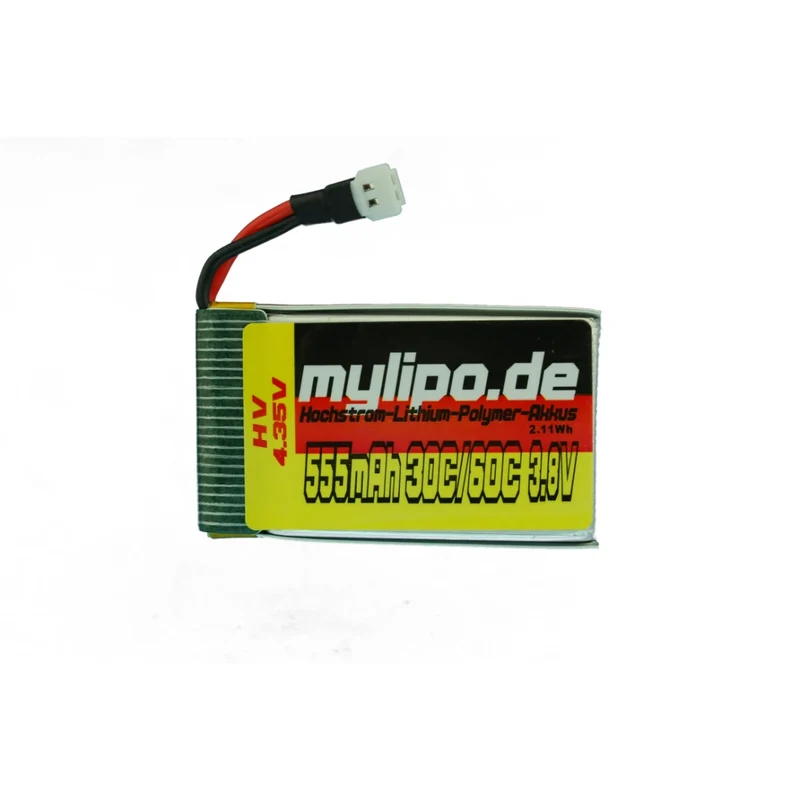 Mylipo Lipo Akku 555mAh 3,8V HV 30C/60C Walkera Stecker