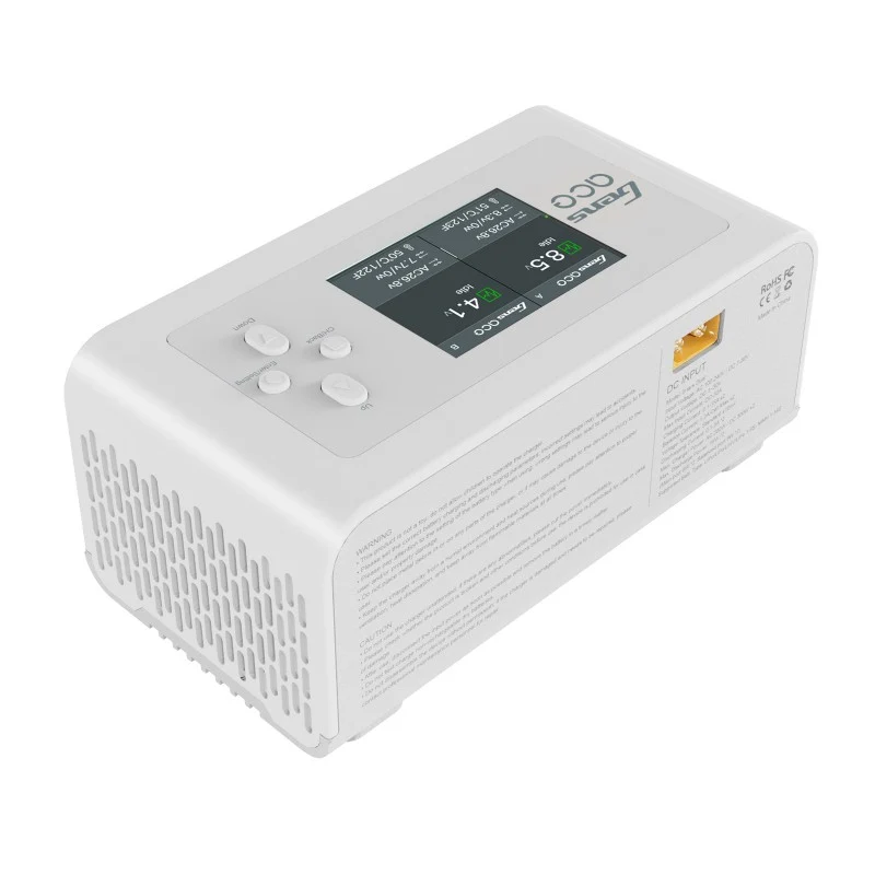 Gens Ace Imars Dual Channel AC200W/DC300Wx2 RC Ladegerät Weiß