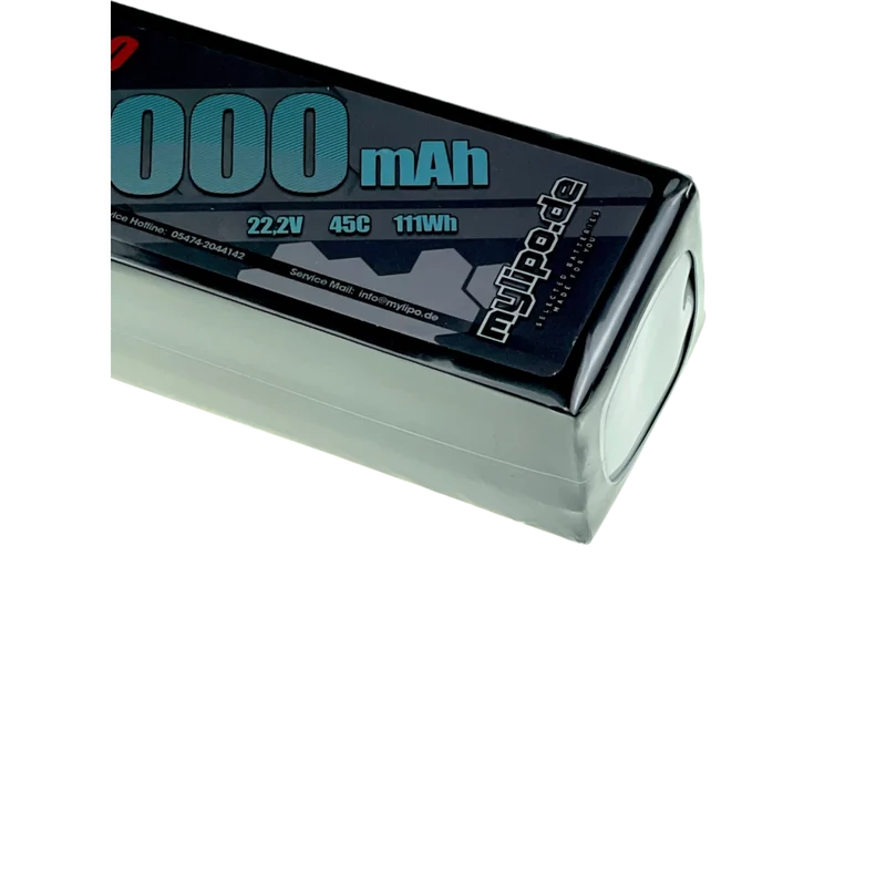 Mylipo Lipo Akku 5000mAh 44,4V 12S 45C lang geteilt
