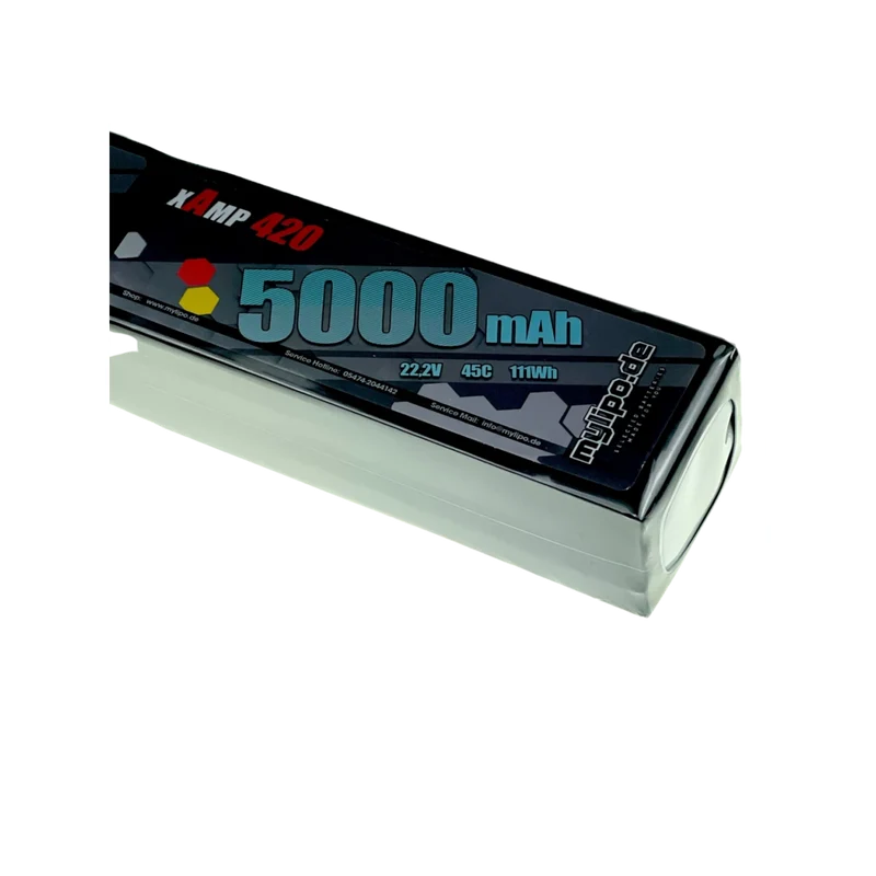 Mylipo Lipo Akku 5000mAh 44,4V 12S 45C lang geteilt