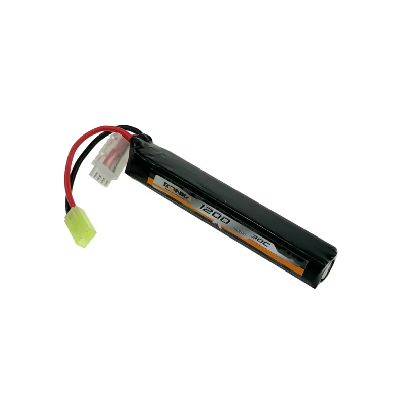 Bonka Airsoft Lipo Akku 1200mAh 3S 11,1V 30C-1-Mini Tamiya