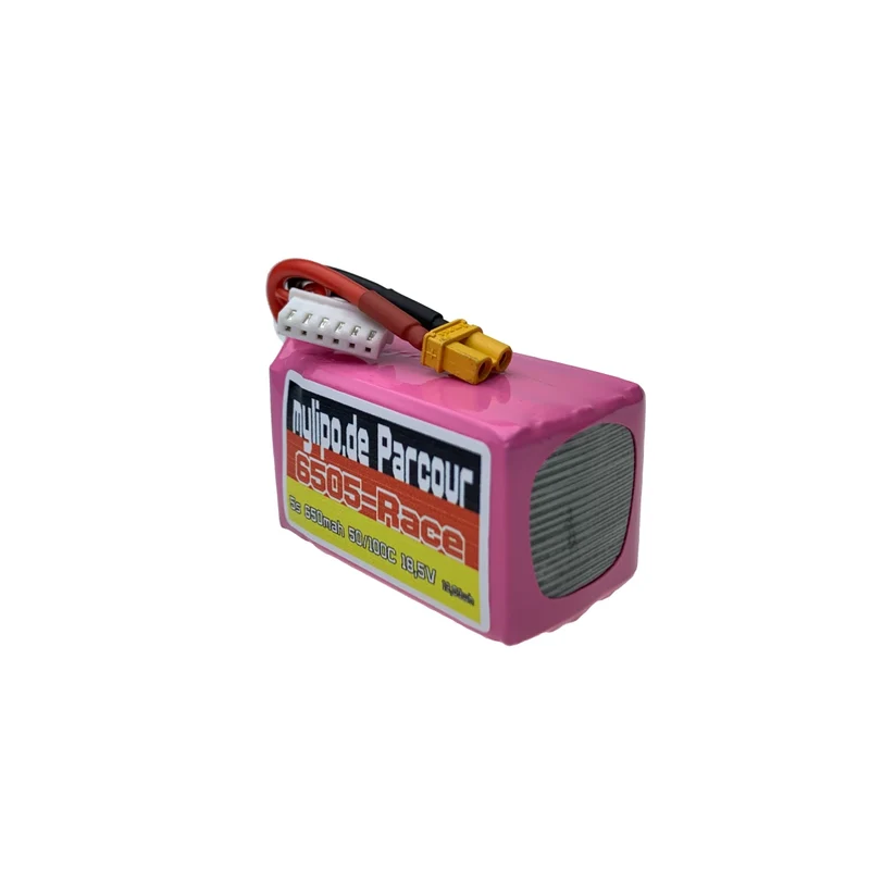 Mylipo Lipo Akku 650mAh 18,5V 5S 50C/100C FPV Parcour XT30