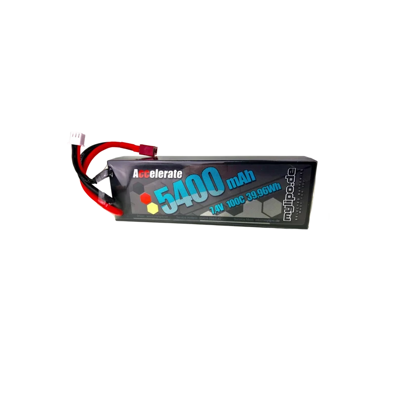 Mylipo Lipo Akku 5400mAh 7,4V 100C Hardcase DEAN