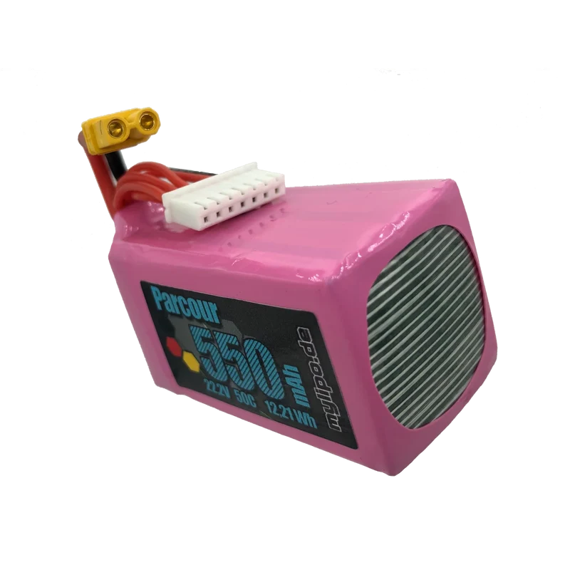 Mylipo Lipo Akku 550mAh 22,2V 6S 50C FPV Parcour XT30