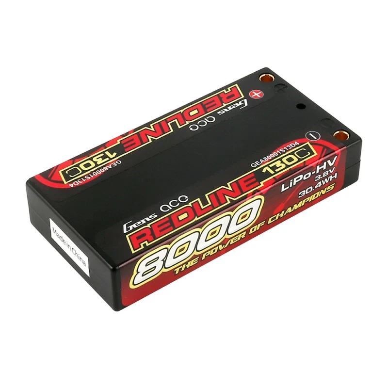 Gens Ace Redline Serie 8000mAh 3,8V 130C 1S2P HardCase #58 HV Lipo Batterie