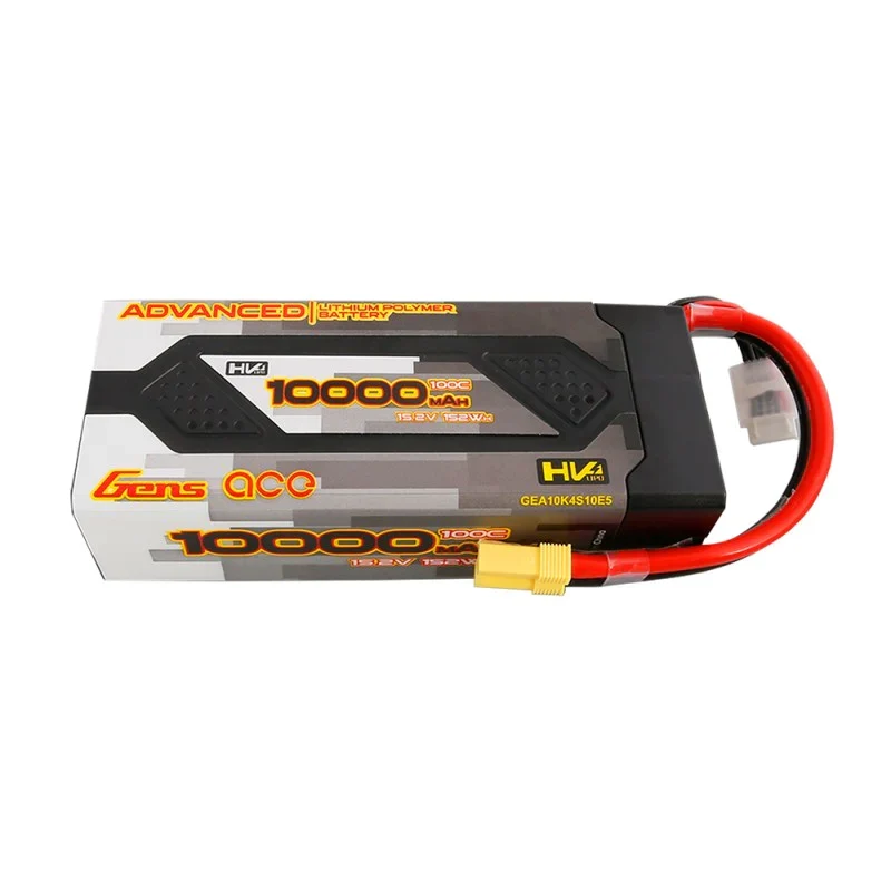 Gens Ace Advanced 10000mAh 15,2 V 100 C 4S2P HardCase 61 # Lipo-Akku mit EC5