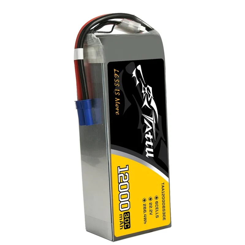 Tattu 12000mAh 22,2V 30C 6S1P UAV Lipo Akkupack