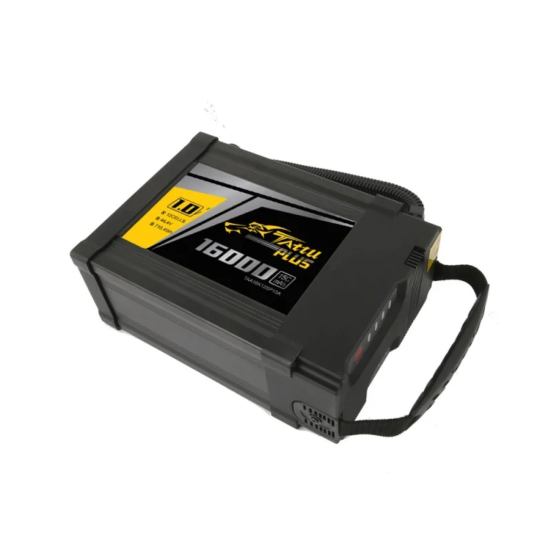 Tattu Plus 1.0 16000mAh 44,4V 15C 12S1P Lipo Akkupack mit AS150U Stecker