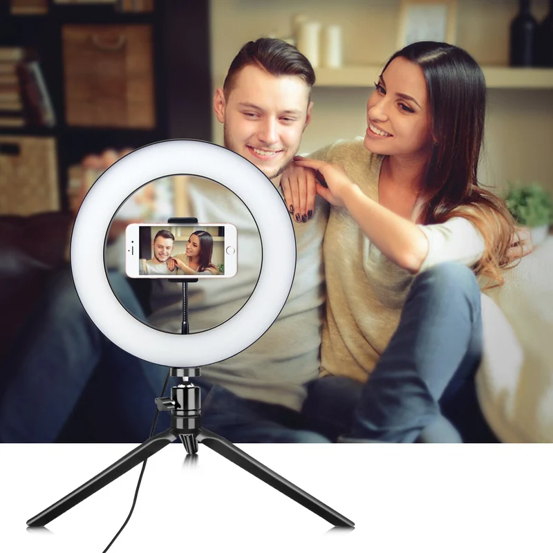 Led Selfie Lamp Ring Novelty Makeup Lightings