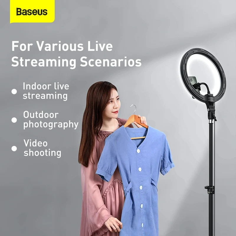 Baseus Novelty Lights LED Selfie Ring Light