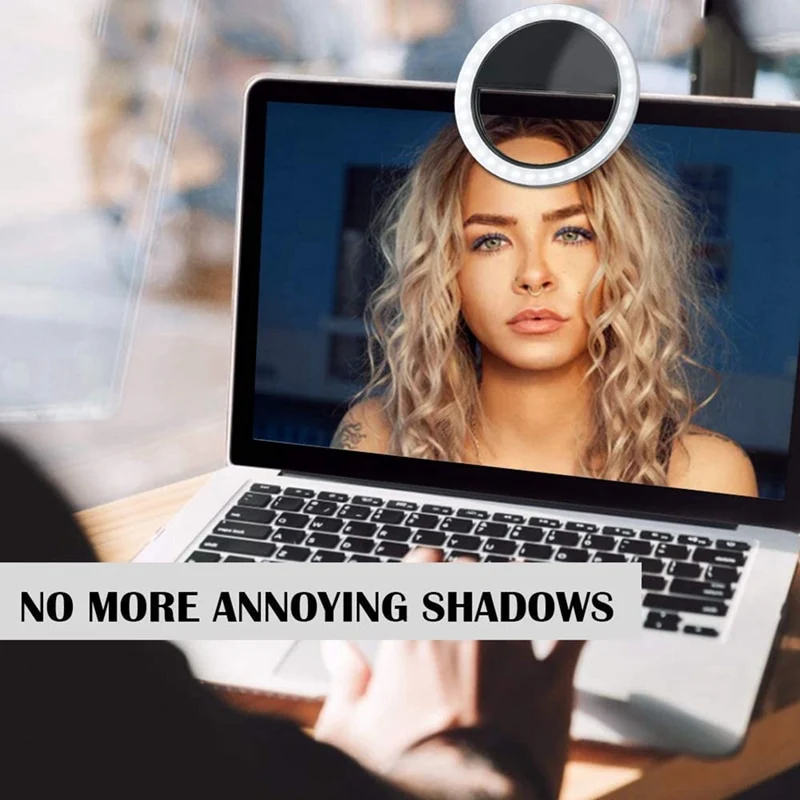 Rechargeable Selfie Ring Light Mobile Phone