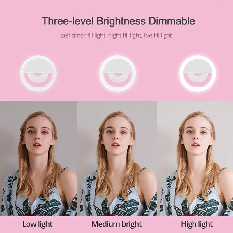 Ring Light Novelty Makeup Lightings Led Selfie Lamp