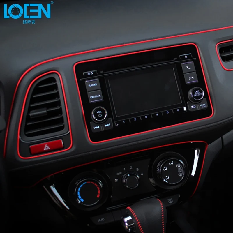 Car Styling 5M/pcs Universal Flexible Car Interior Decoration