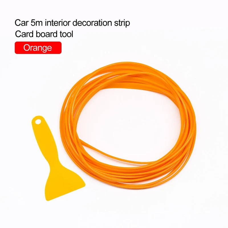Car Styling 5M/pcs Universal Flexible Car Interior Decoration