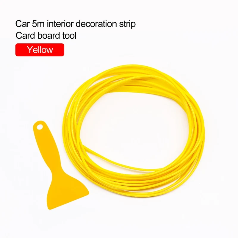 Car Styling 5M/pcs Universal Flexible Car Interior Decoration