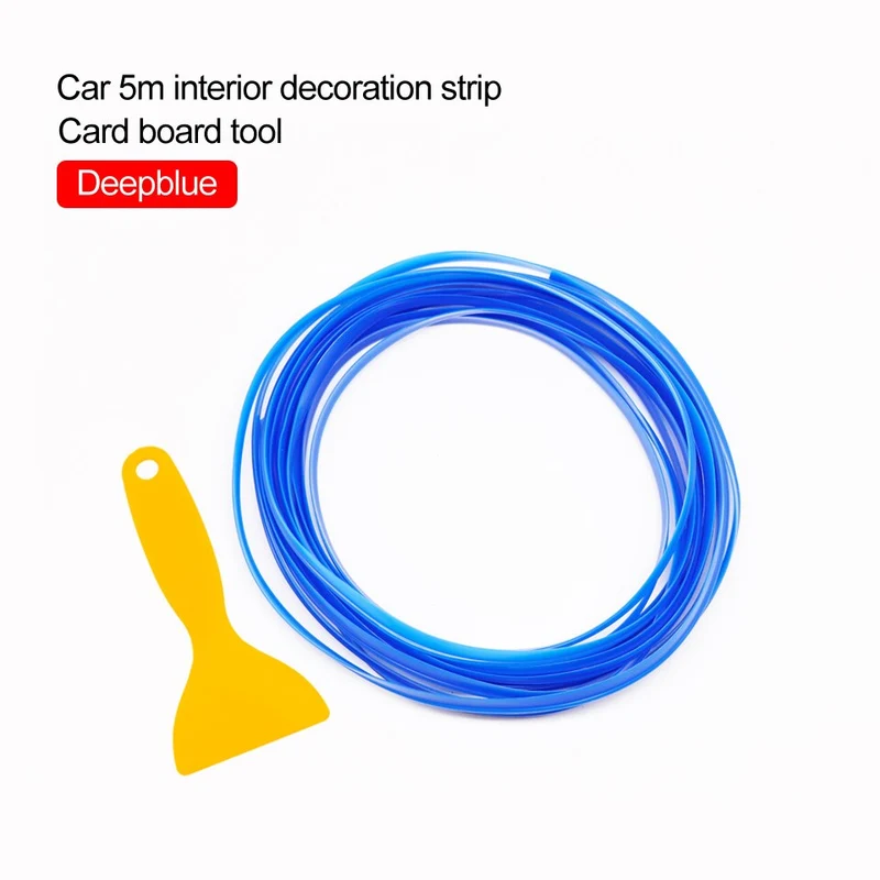Car Styling 5M/pcs Universal Flexible Car Interior Decoration