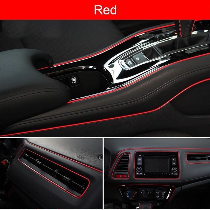 Universal Car Moulding Decoration Flexible Strips 5M/1M