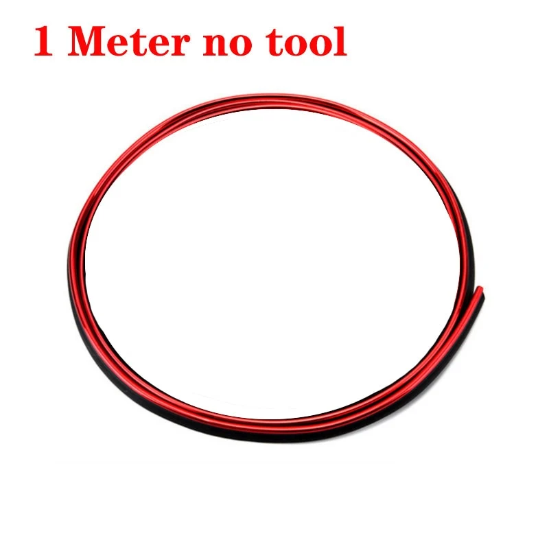 Universal Car Moulding Decoration Flexible Strips 5M/1M