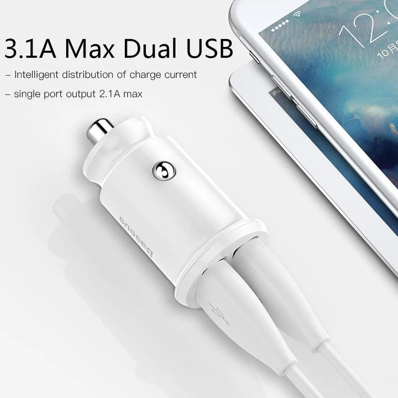 Mini USB Car Charger For Mobile Phone Tablet