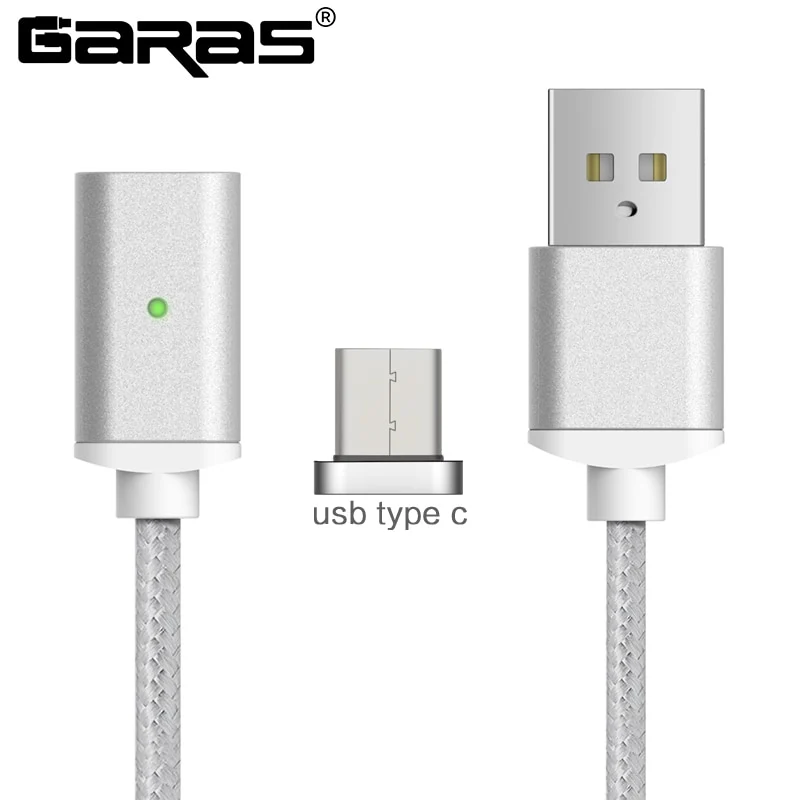 Magnetic Cable Micro USB/Type C Charger Adapter