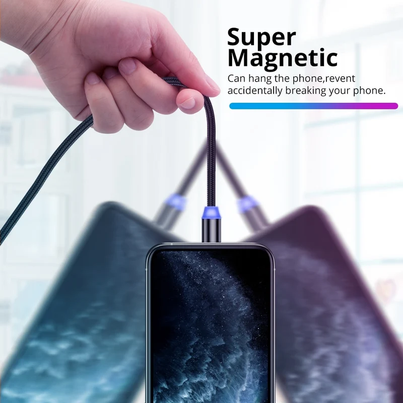 Magnetic Charging Cable For Samsung Xiaomi Mobile Phone