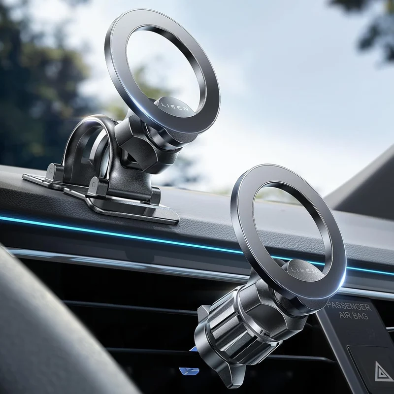 LISEN für MagSafe KFZ-Halterung [24 starke Magnete]
