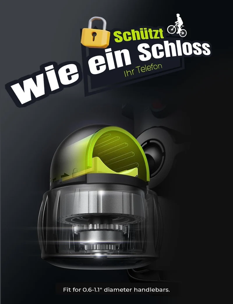 LISEN Fahrrad Handyhalterung