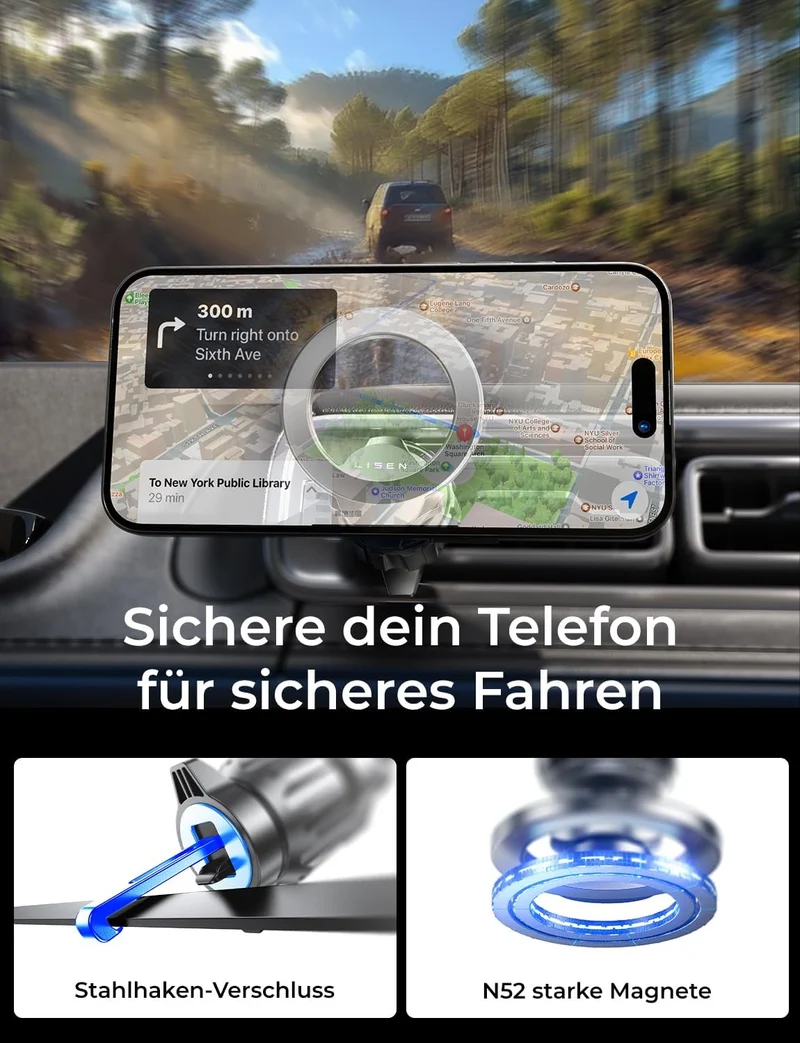 LISEN für Magsafe KFZ-Halterung